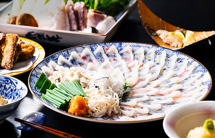 ふぐ会席料理
